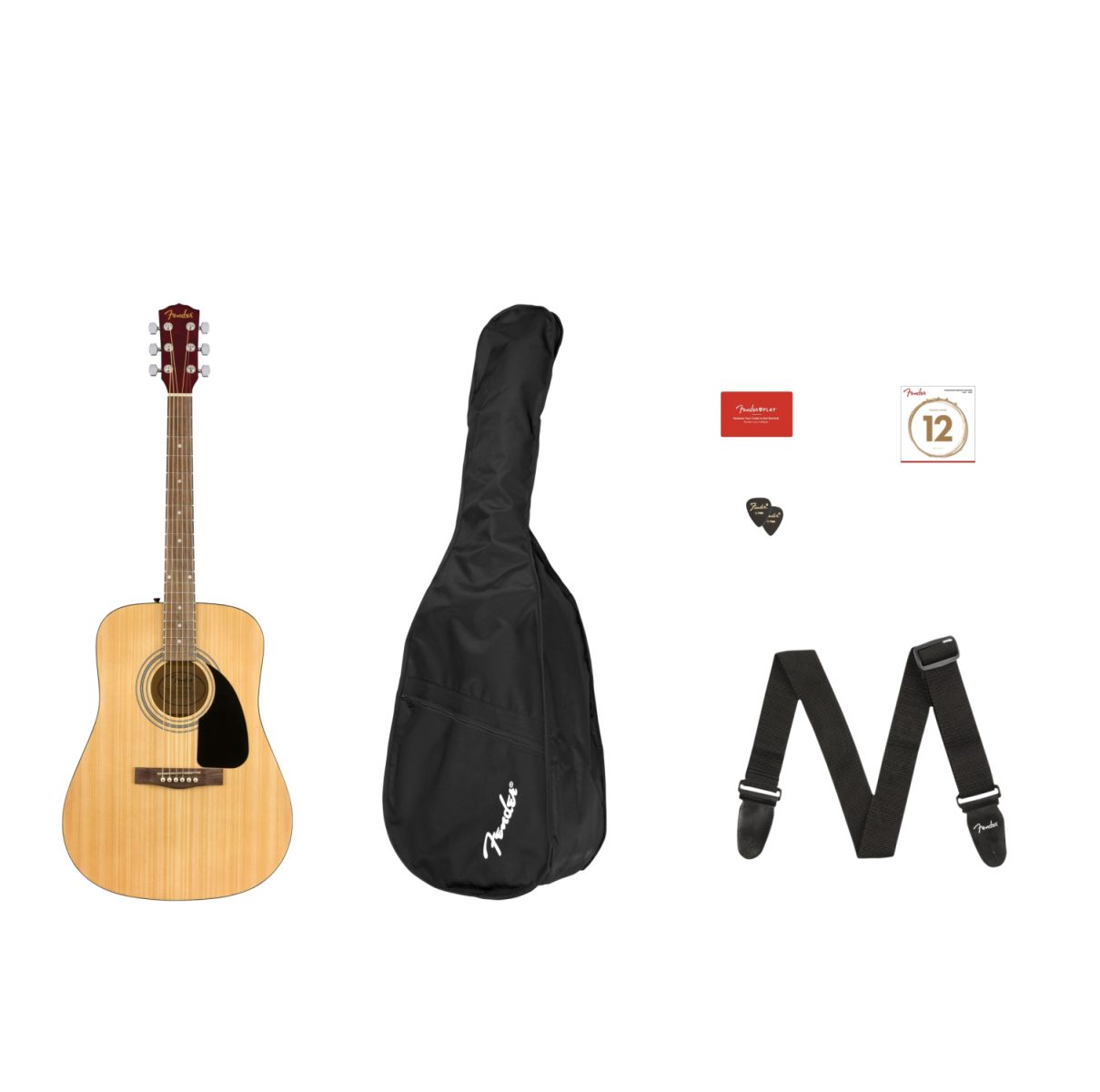 Fender Fa-115 Dread Pack V2 Nat guitar
