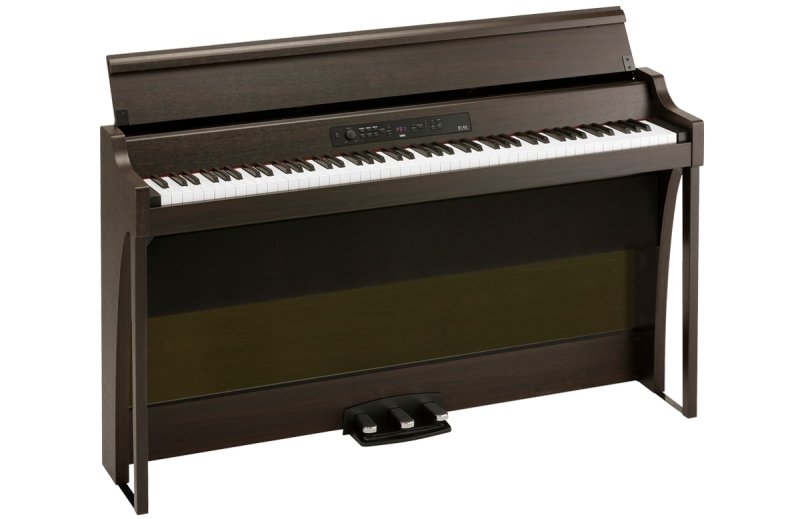 Korg - 88-Key Digital Piano With Bluetooth, Brown #G1BAIRBR