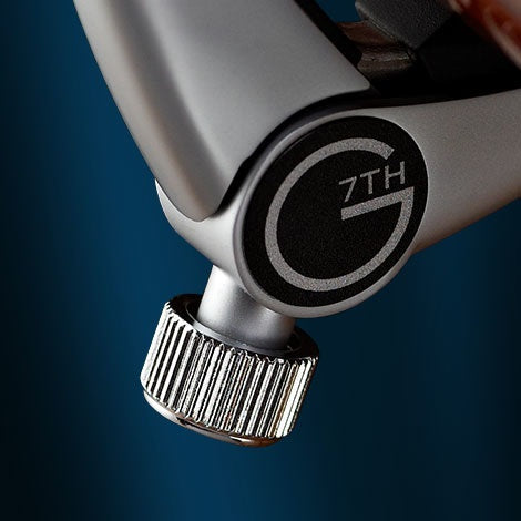 G7TH – Newport – Steel String Guitar Capo – Silver