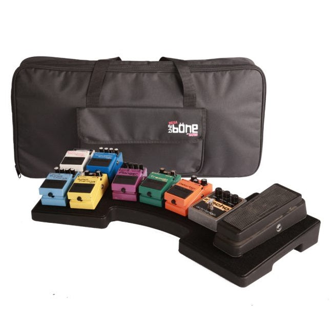 Gator - Mega Bone Pedal Board w/ Carry Bag & Power Supply - G-MEGA-BONE