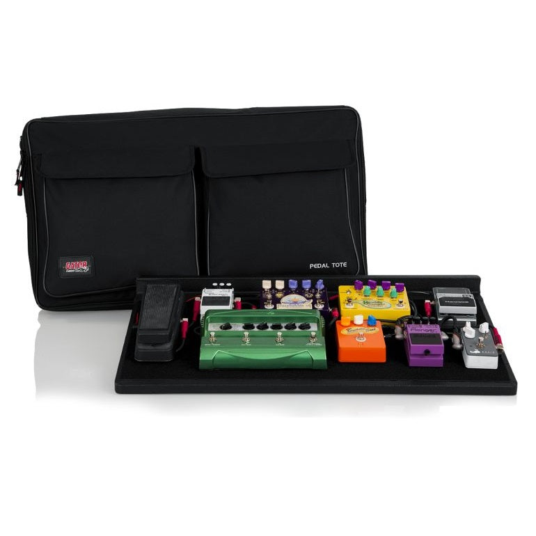 Gator - Pro Size Pedal Board w/ Carry Bag & Power Supply - GPT-PRO-PWR
