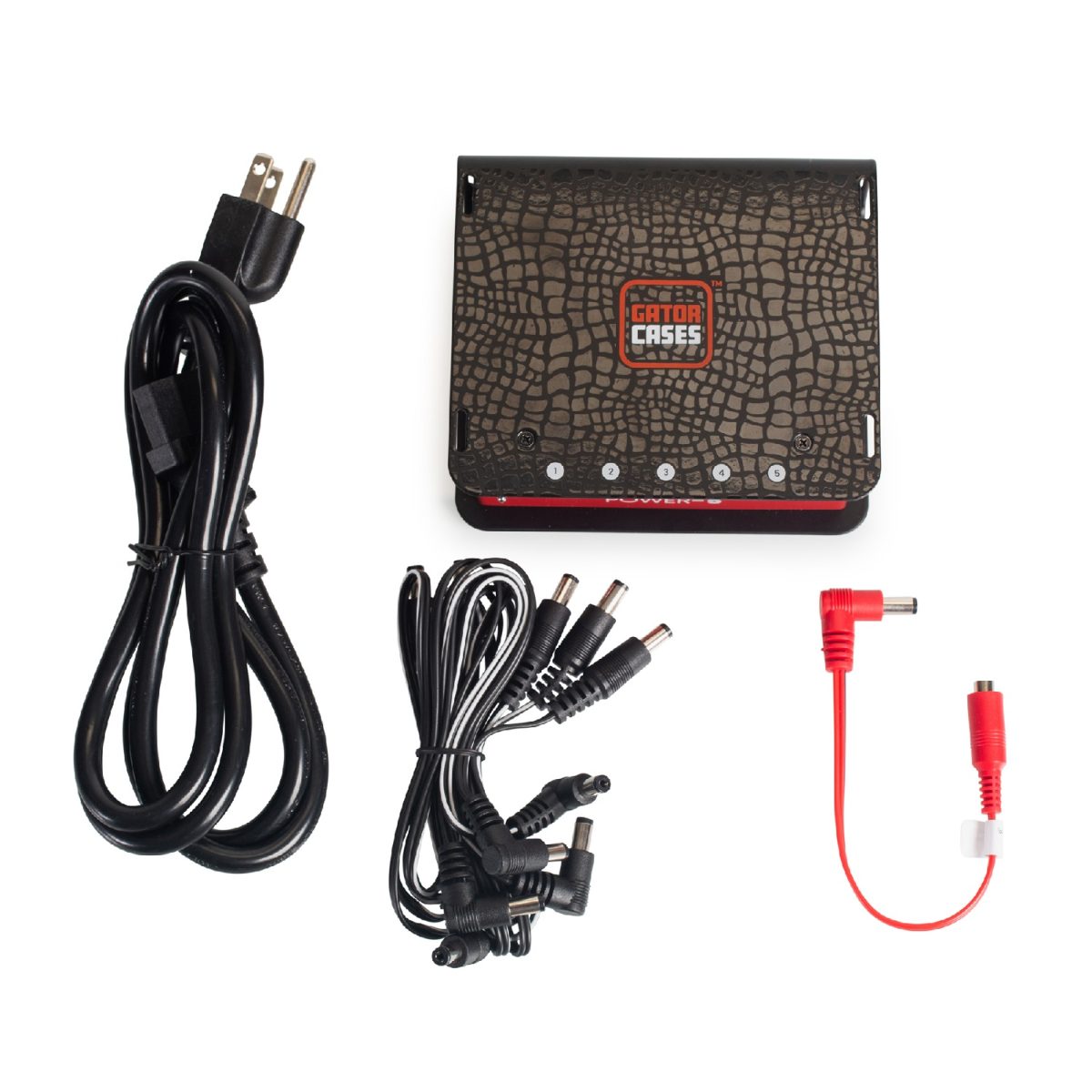 Gator - GTR-PWR-5 Pedal Board Power Supply With 5 Isolated Outputs Accessories