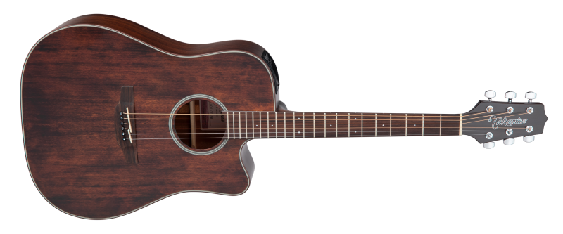 Takamine - G Series Dreadnought Cutaway Acoustic/Electric Guitar, Satin Molasses #GD21CE-SM