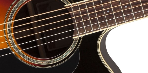 Takamine - Dreadnought Cutaway Acoustic-Electric Guitar, Sunburst #GD51CE-BSB