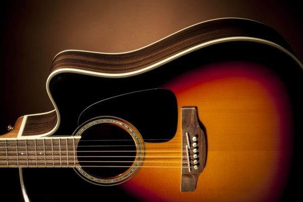 Takamine - Dreadnought Cutaway Acoustic-Electric Guitar, Sunburst #GD51CE-BSB