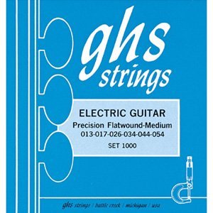 GHS cordes "flatwound" tension légère