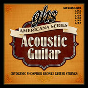 GHS - GHS GHS-S425 Americana Series Acoustic - Phosphor Bronze, Light Strings, 012-054 #GHS-S425