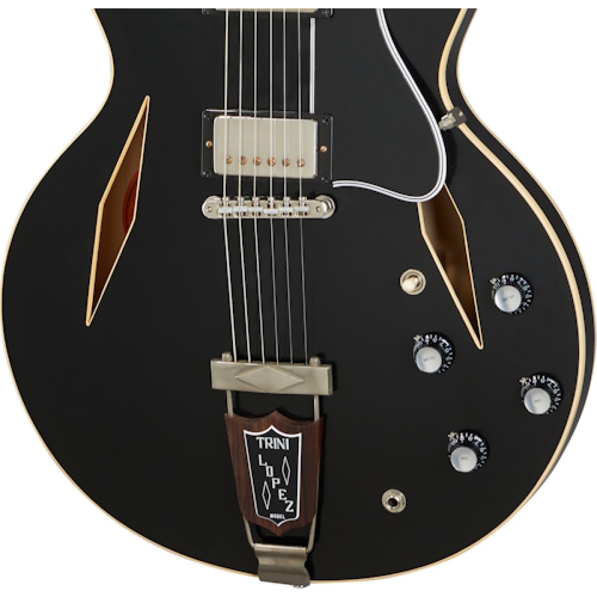 Gibson -1964 Trini Lopez Standard Reissue - Ebony - ESTL64VOEBN Body
