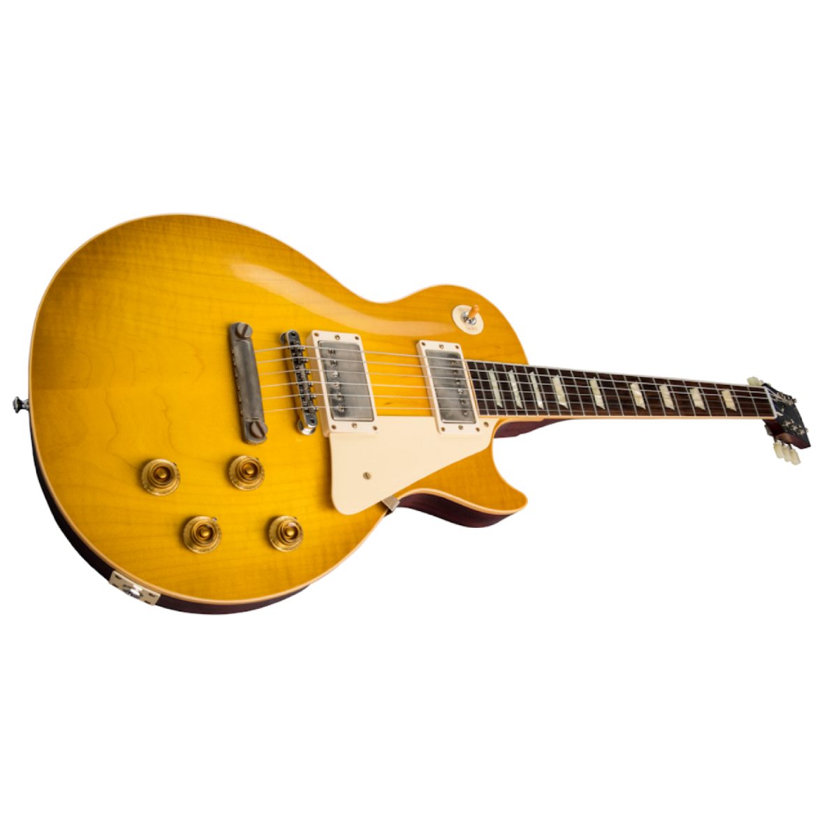 Gibson Custom Shop 1958 Les Paul Standard VOS Reissue - Lemon Burst angle