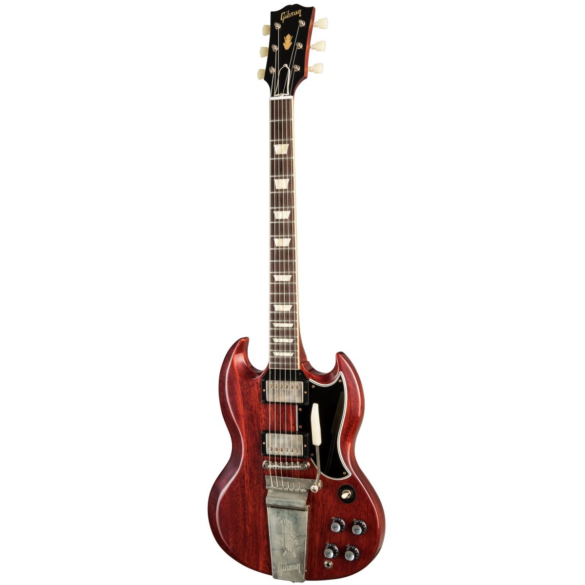 Gibson - Custom Shop 1964 Les Paul SG Standard VOS Reissue w/Maestro Vibrola - Cherry Red