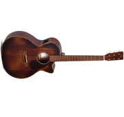 Sigma - 15 Series Grand OM Acoustic-Electric Guitar, Distressed Satin #GMC-15E-AGED