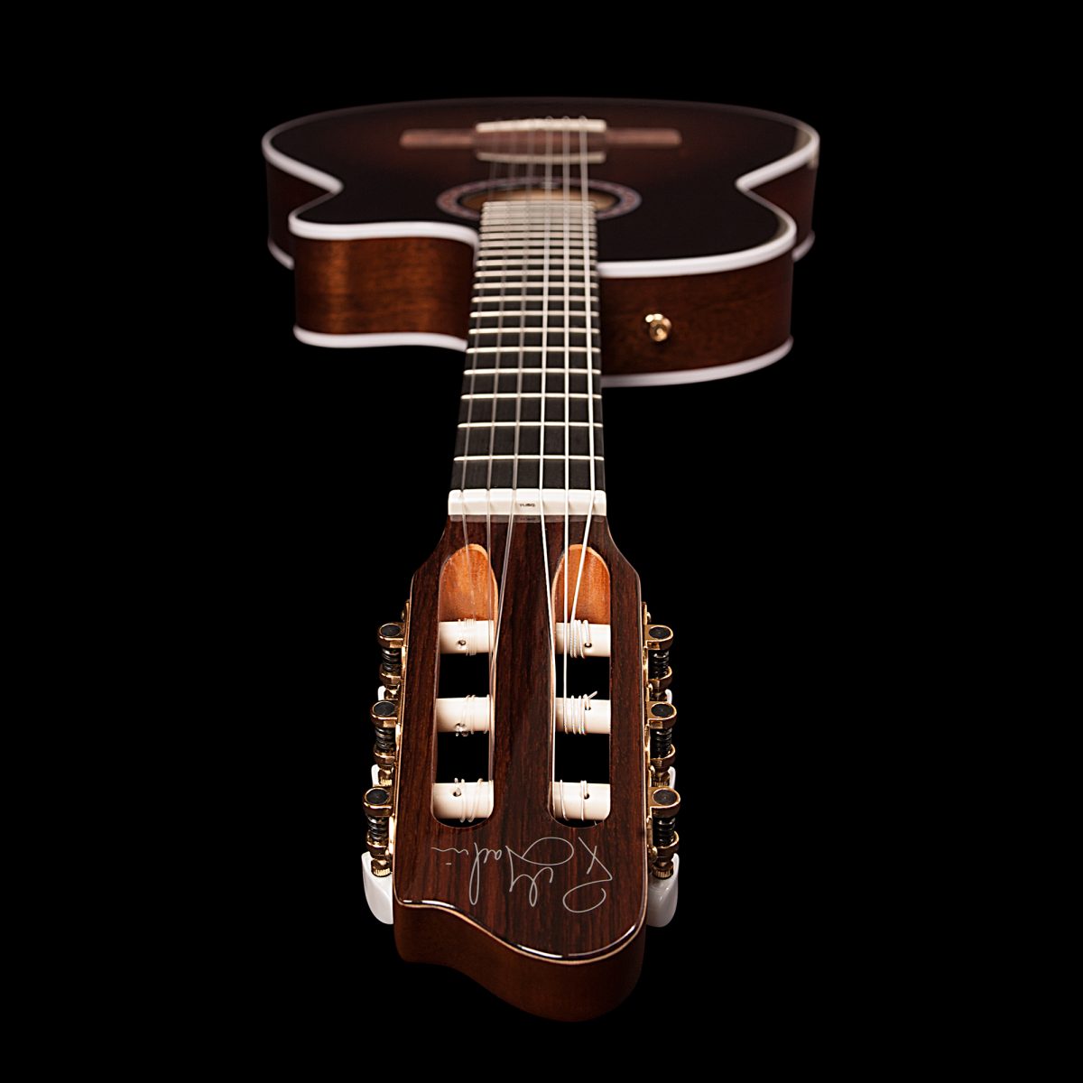 Godin Arena Pro CW Bourbon Burst EQ - 051229 head
