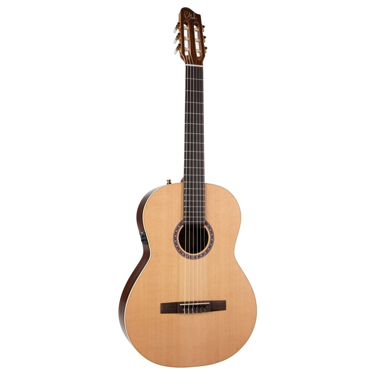Godin - Presentation EQ Cedar/Rosewood Nylon String Acoustic/Electric Guitar Side