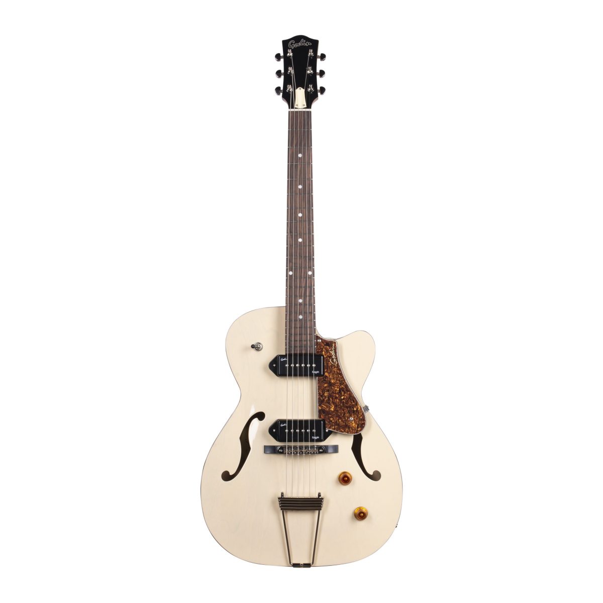 Godin - 5th Ave TL Kingpin P90 Trans Cream HG #052837