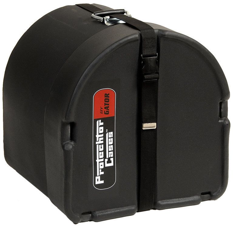 Gator - Protechtor Cases Classic Tom Case 14x12 Inch, Ebony #GP-PC1412EB