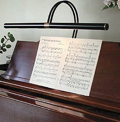 House of Troy - Grand Piano 22″ Black Clamp Lamp #GPXL-617