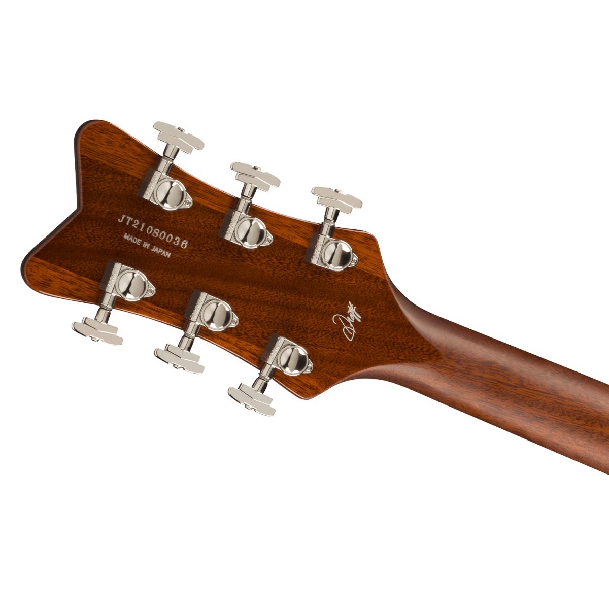 Gretsch - G6134TFM-NH - Nigel Hendroff Signature Penguin™ - Amber Flame Head Back