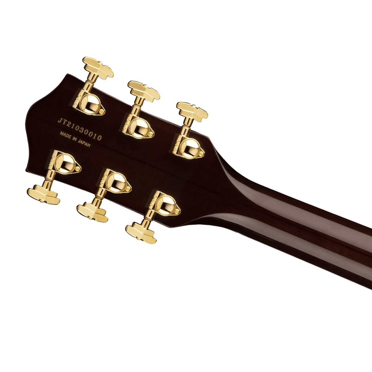 Gretsch - G6122TG Players Edition Country Gentleman Hollow Body with String-Thru Bigsby and Gold Hardware - Walnut Stain Neck Back