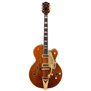 Gretsch - G6120TG-DS Players Edition Nashville Thru Bigsby and Gold Hardware - Roundup Orange