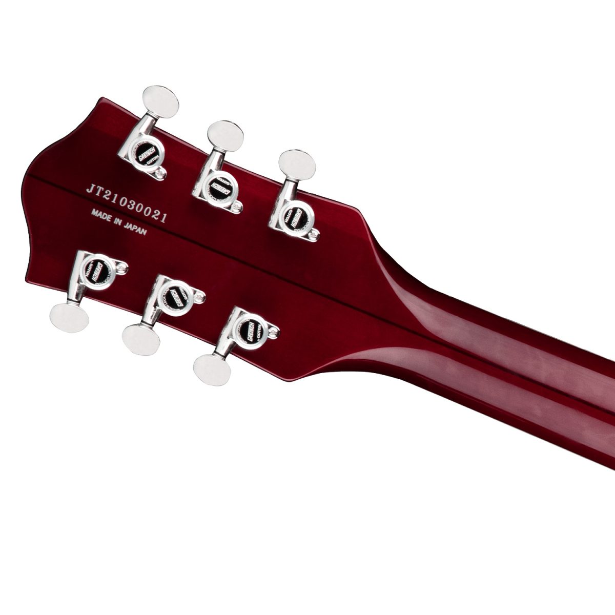 Gretsch - G6119T-ET Players Edition Tennessee Rose™ Electrotone Hollow Body with String-Thru Bigsby® - Dark Cherry Stain - 2401417859 NeckB