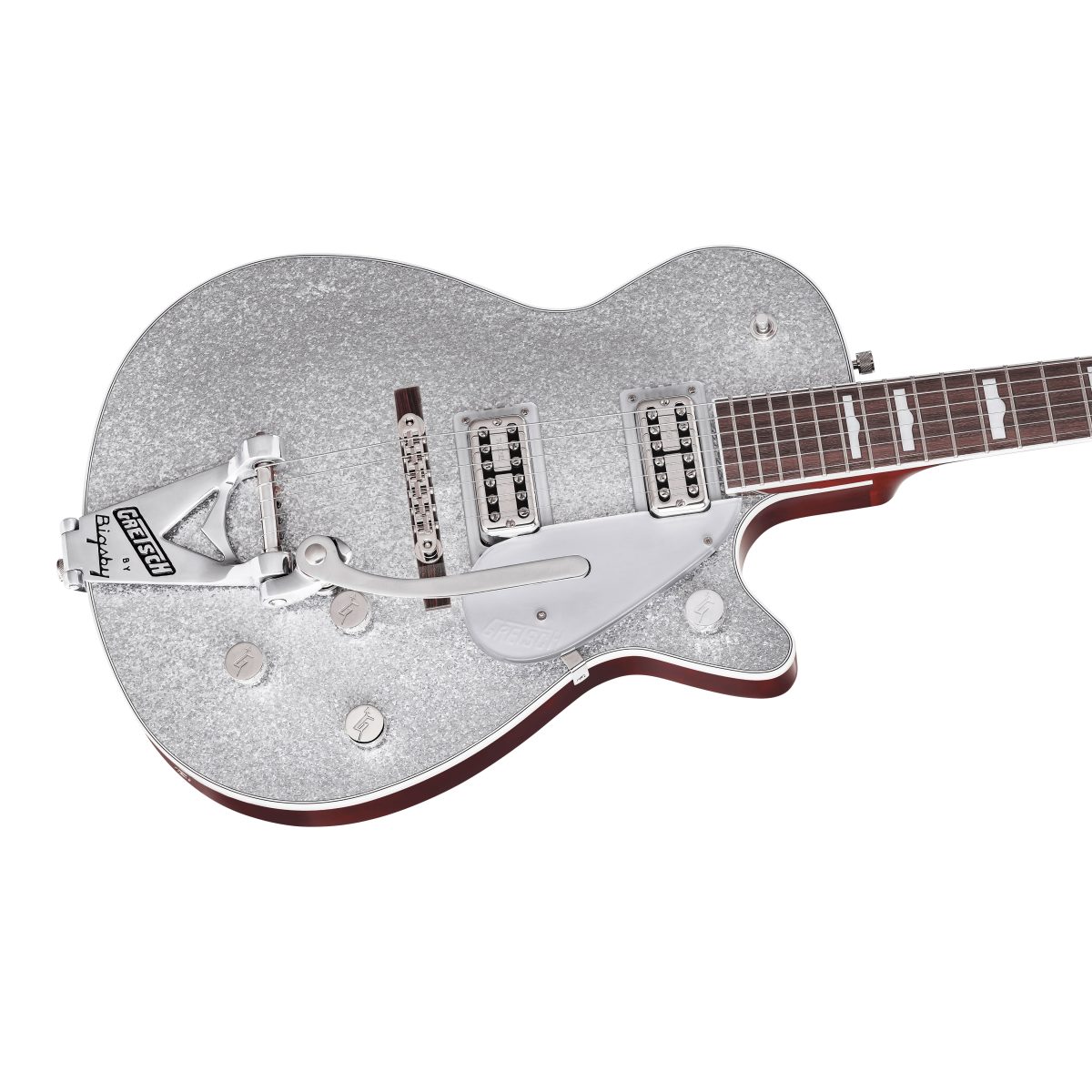 Gretsch - G6129T-89 Vintage Select '89 Sparkle Jet with Bigsby - Silver Sparkle #2401814817