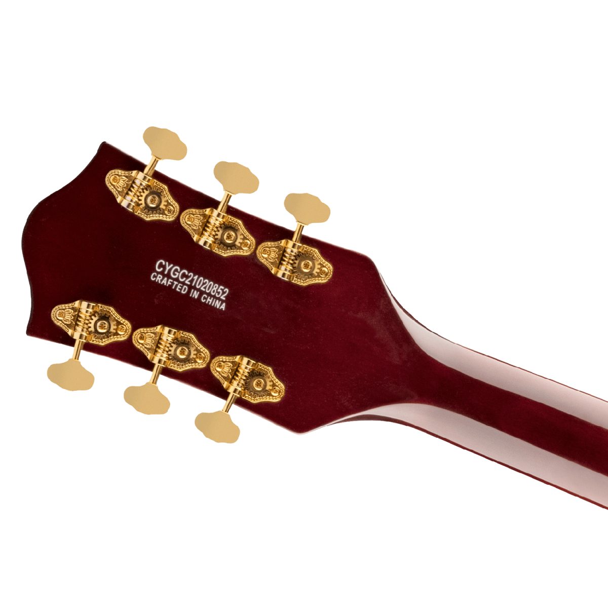 Gretsch - G5422TG Electromatic® Classic Hollow Body Double-Cut with Bigsby® and Gold Hardware - Walnut Stain Head Back