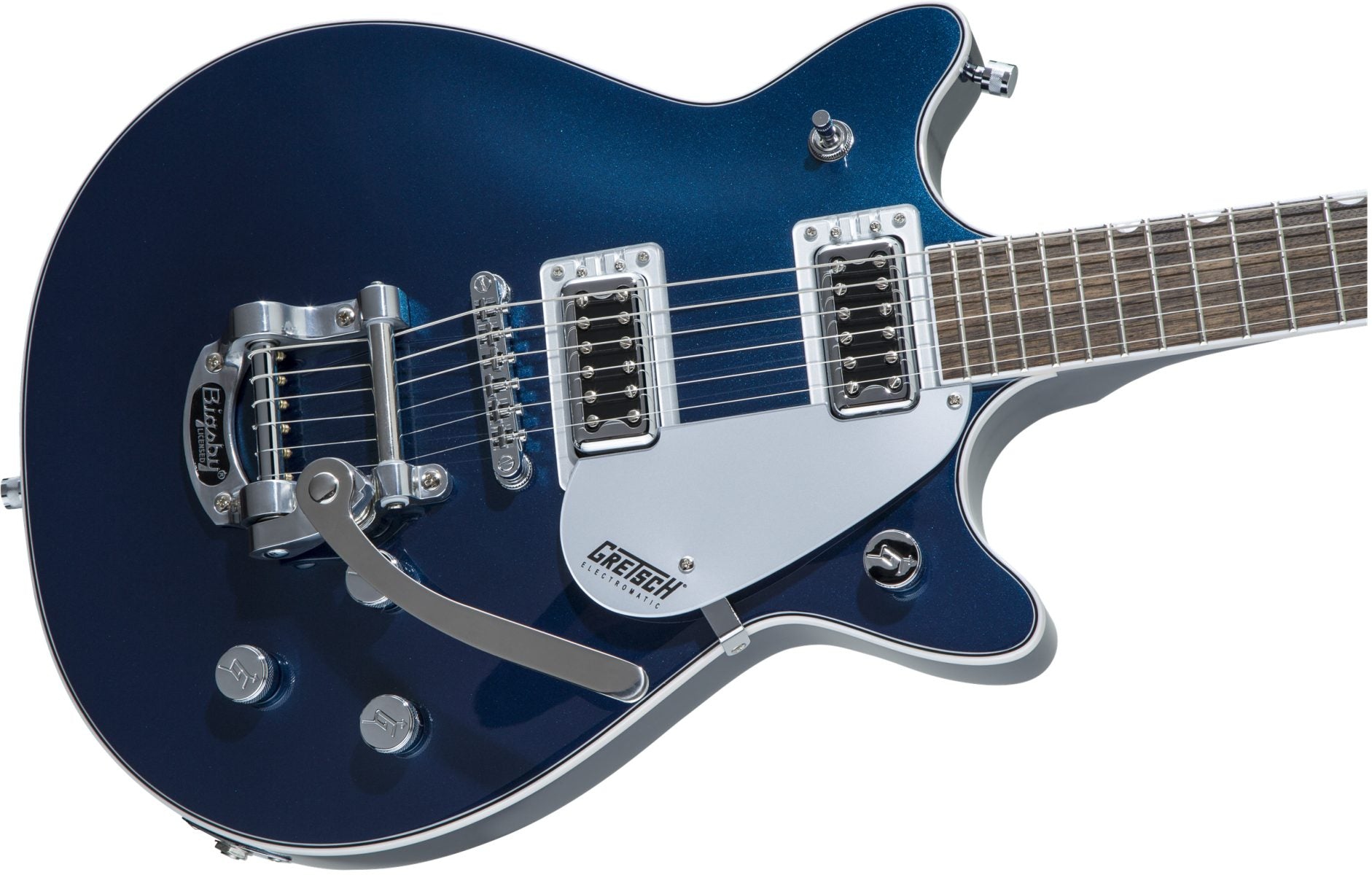 Gretsch G5232T Electromatic Double Jet Blue body
