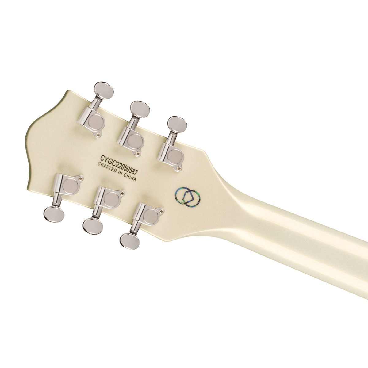 Gretsch - G5622T-140 Electromatic - Two-Tone Stone Platinum/Pearl Platinum Head Back