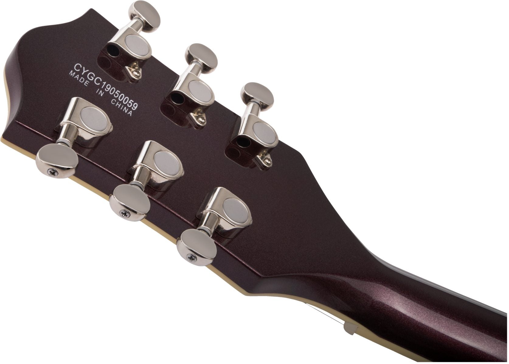 Gretsch G5655T Electromatic Cherry back head
