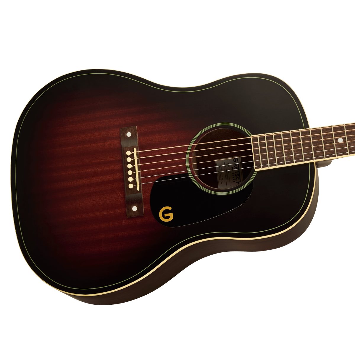 Gretsch - Jim Dandy Dreadnought - Deep Cherry Burst #2711200530