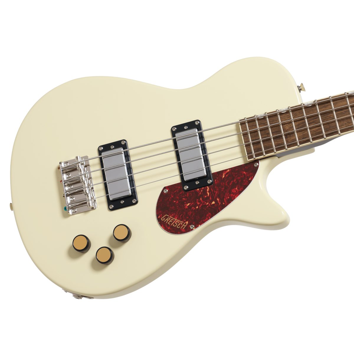 Gretsch - Streamliner Jet Club Bass Single-Cut - Vintage White #2814304505