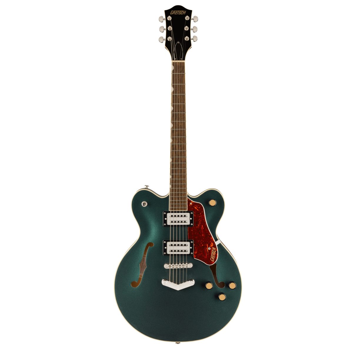 Gretsch - G2622 Streamliner Center Block Double-Cut with V-Stoptail - Cadillac Green #2817050546