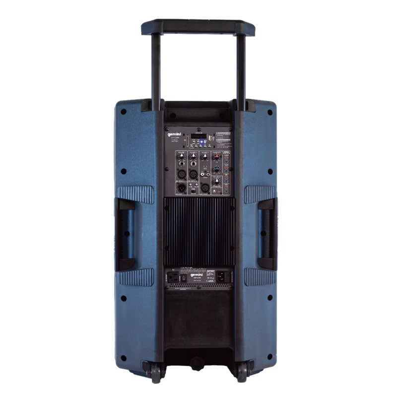 Gemini - Ultra Powerful Bluetooth 2200 Peak Watt Speaker With Built In Media Player #GSP-2200