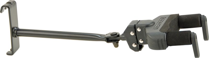 Hercules Stands - AUTO GRIP SYSTEM (AGS) GUITAR HANGER, GRID WALL MOUNT, LONG ARM #GSP40HB+