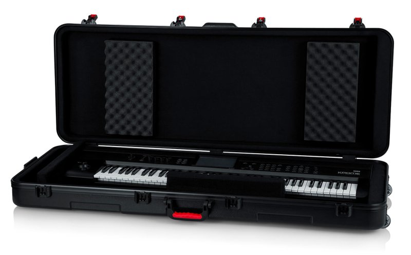 Gator - Molded 76-Note Keyboard Case with Wheels #GTSA-KEY76
