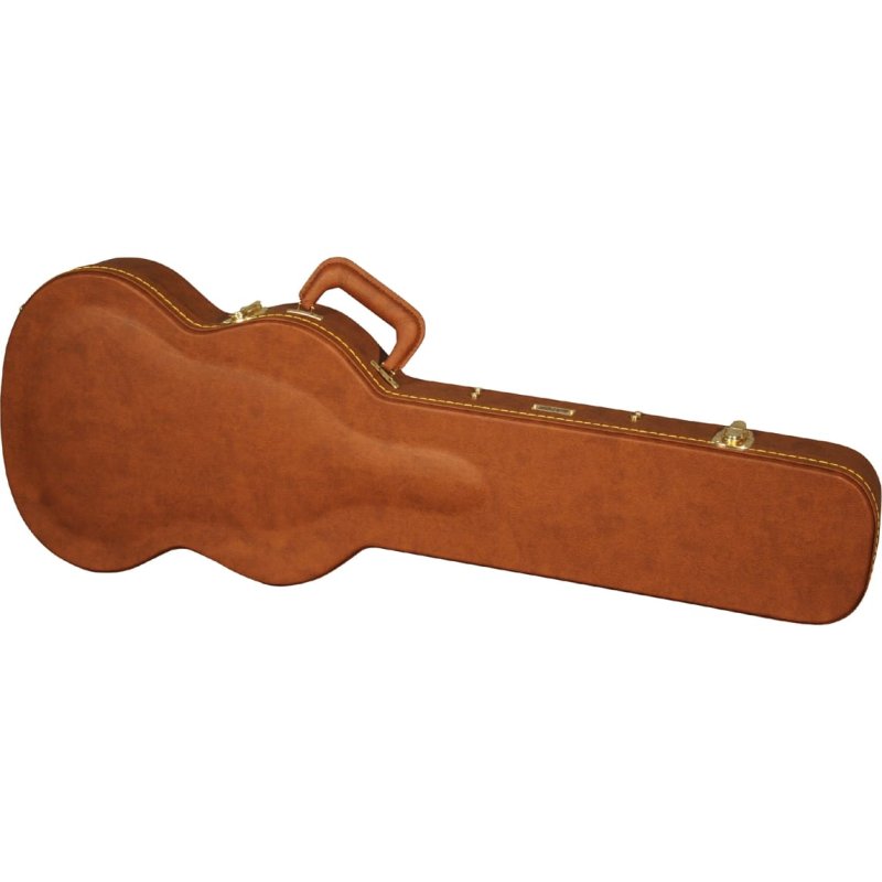 Gator - Traditional Laminated SGS Solid Guitar Style Guitar Wood Case #GW-SG-BROWN