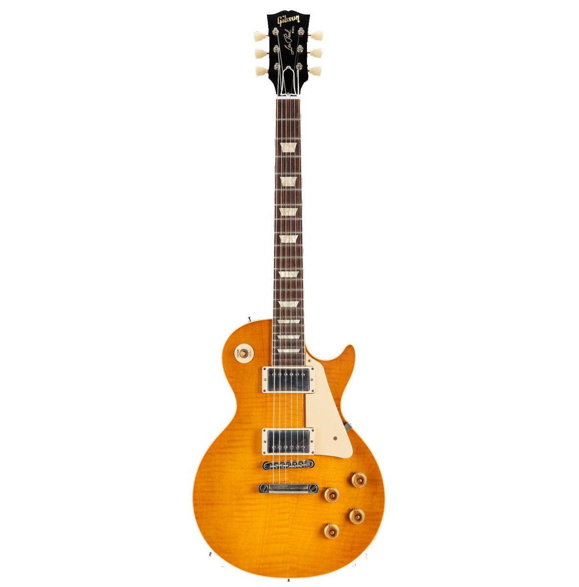 Gibson Custom Shop Les Paul Standard 1959 Réédition VOS - Dirty Lemon LPR59VODLNH Lemon -