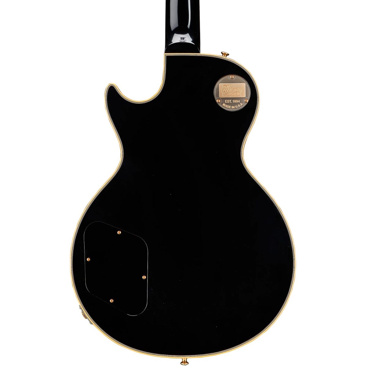 Gibson Custom Shop - 1957 Les Paul Custom Reissue 3-Pickup VOS w-stopbar - Ebony-back2