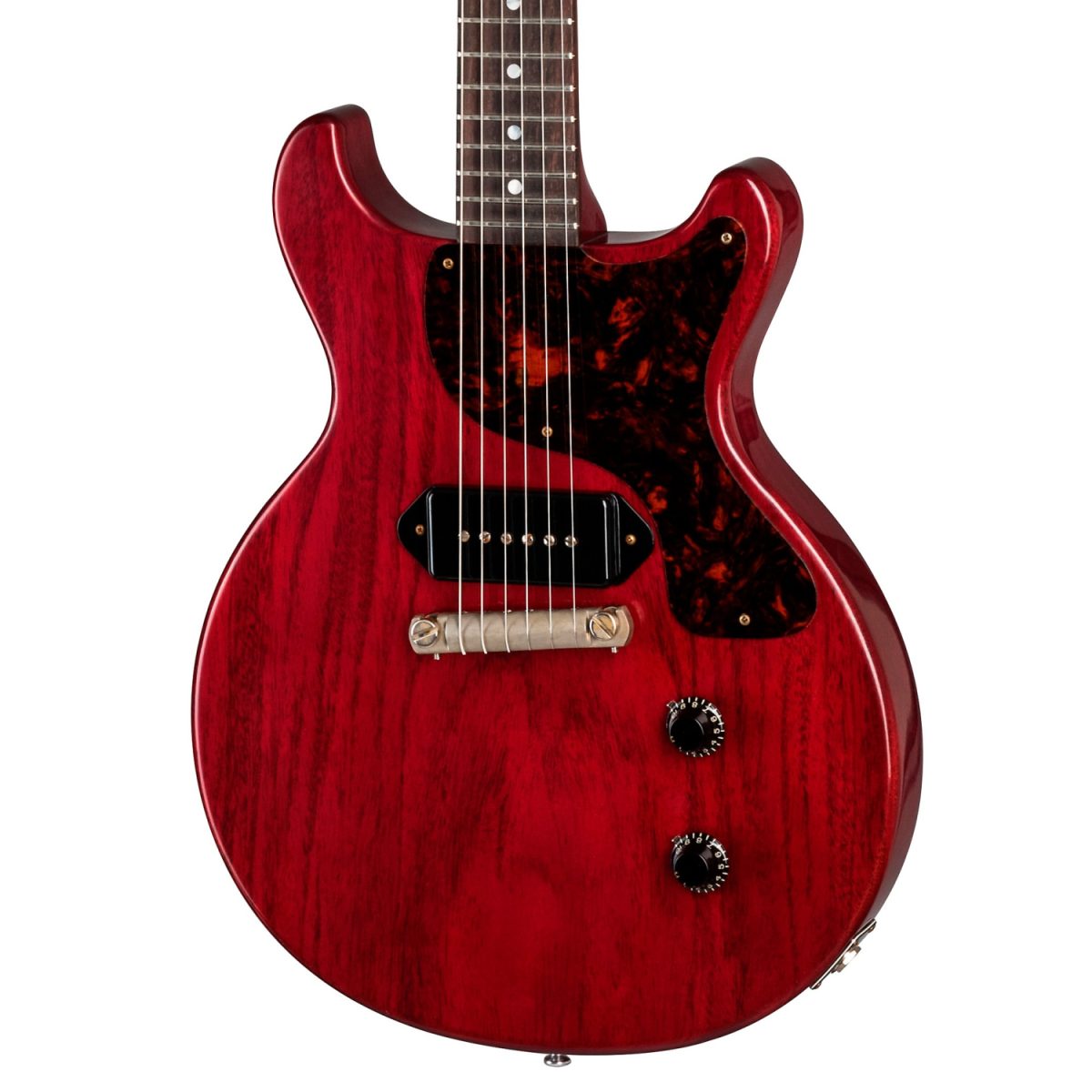 Gibson Custom Shop 1958 Les Paul Junior Double Cutaway Reissue - Faded Cherry - LPJRDC58VFCNH