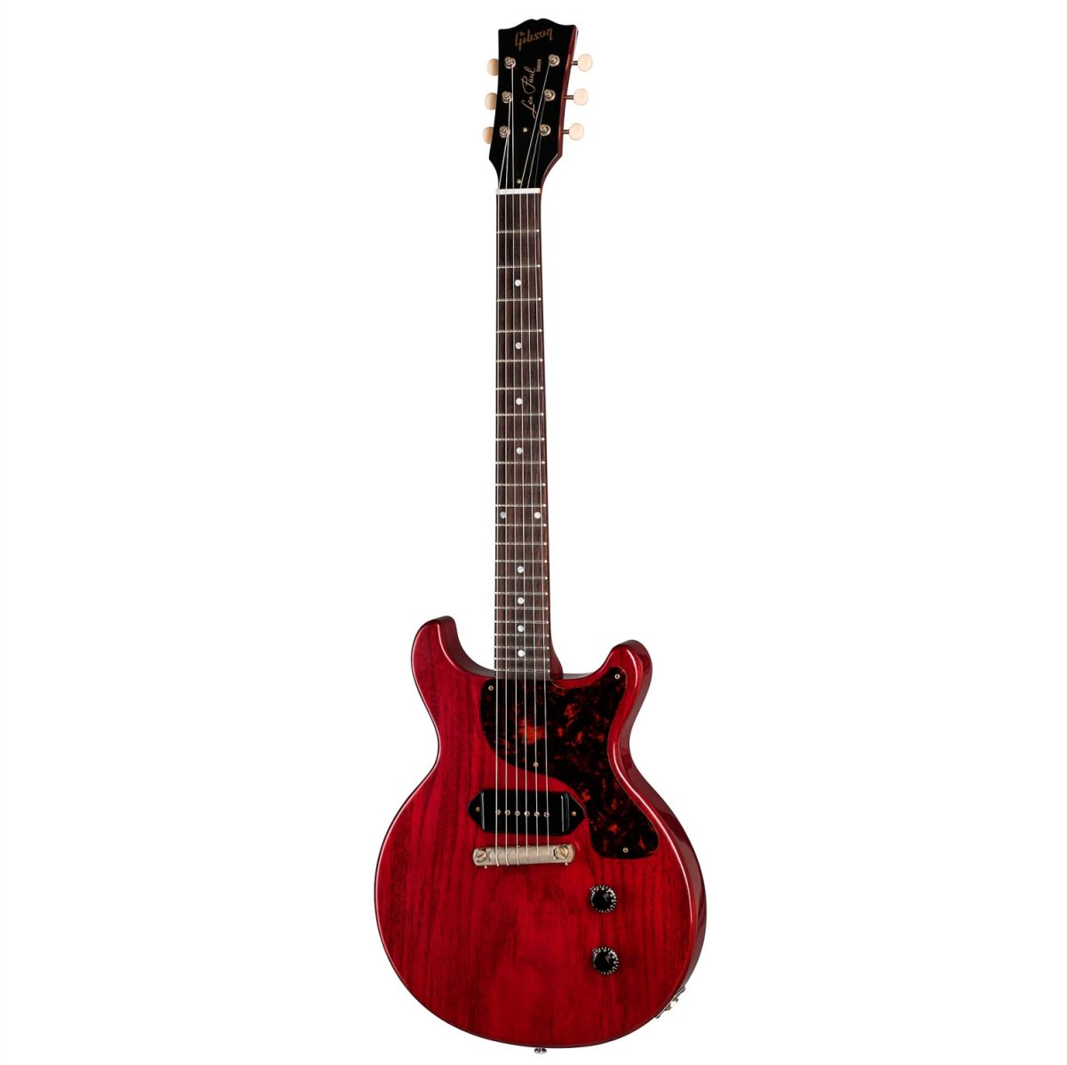 Gibson Custom Shop 1958 Les Paul Junior Double Cutaway Reissue - Faded Cherry - LPJRDC58VFCNH