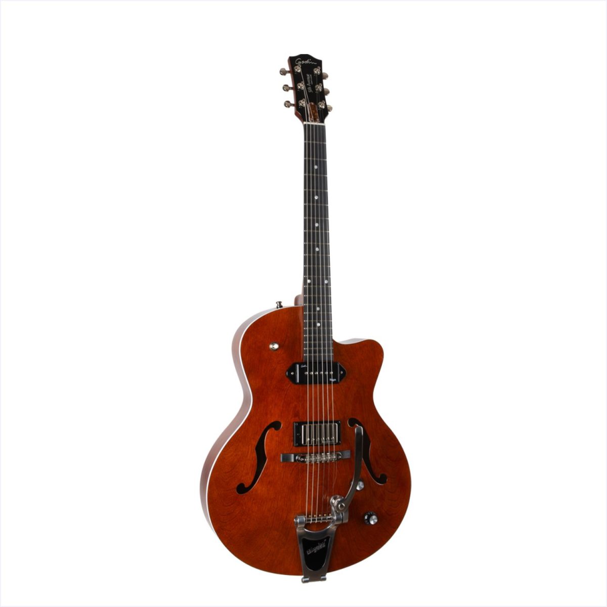 Godin - 5th Ave Uptown Custom - Havana Brown-front2