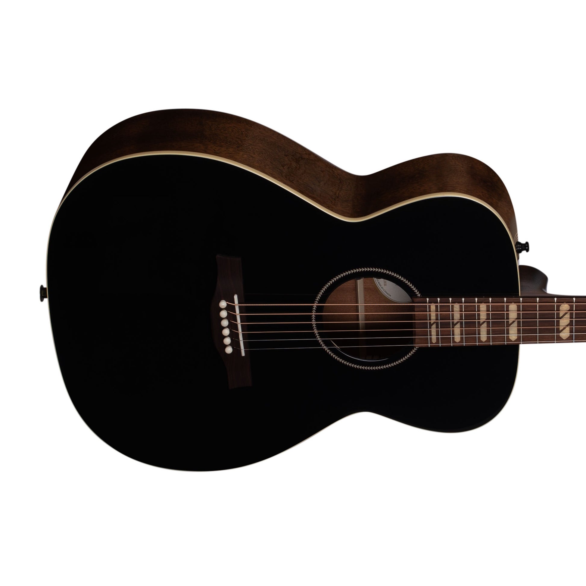Godin - Fairmount Studio Jumbo Black HG EQ #054077