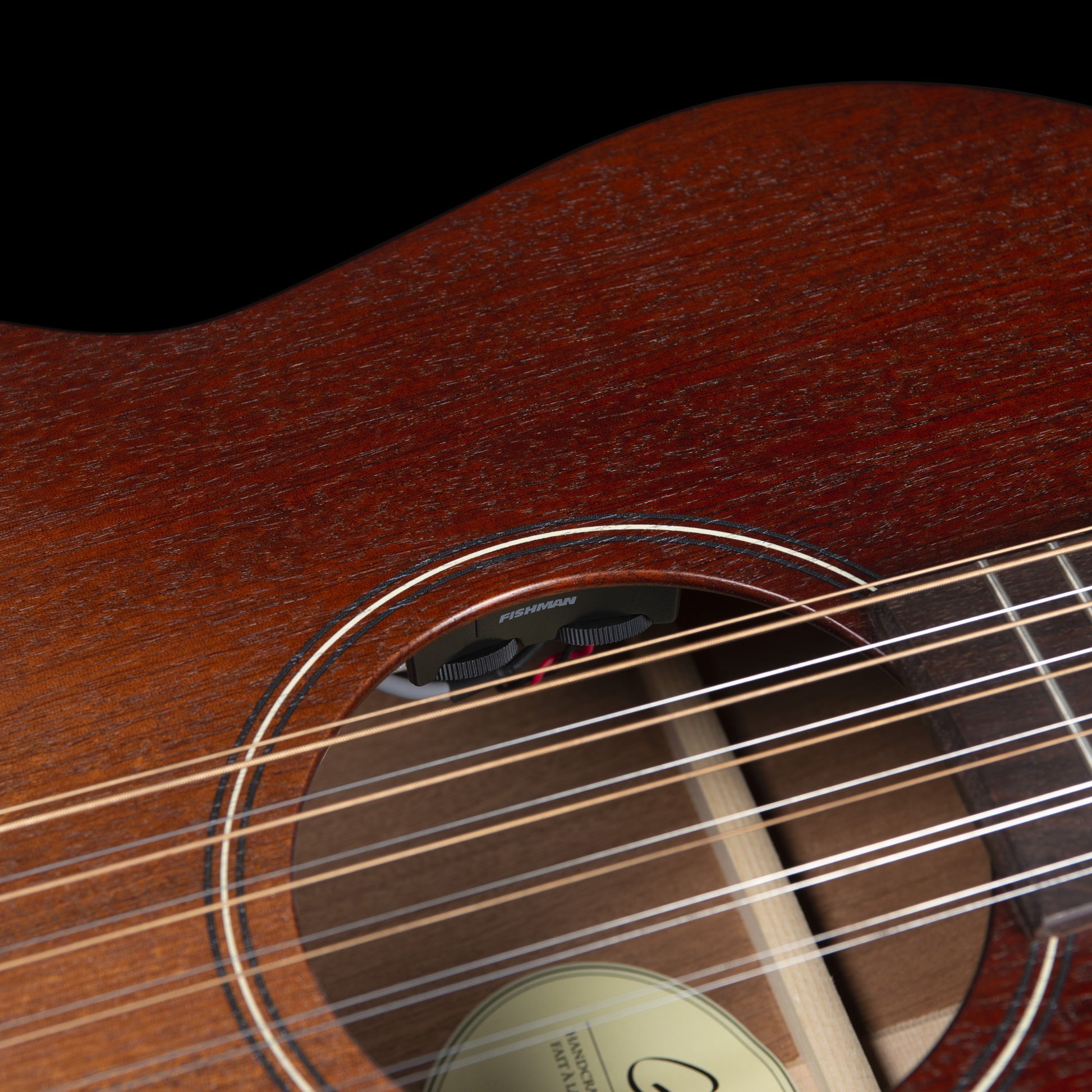Godin - Mahogany Folk 12 Rustic Burst A/E