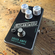 Greer Amps - Lightspeed Organic Overdrive Pedal - Reverse Daphne