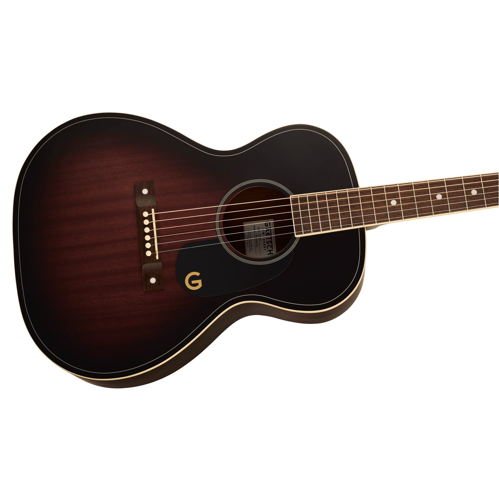 Grestch - Jim Dandy Concert Deep Cherry Burst