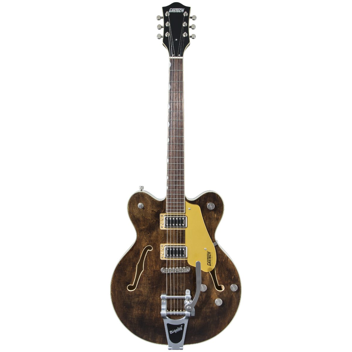Gretsch - G5622T Electromatic Center Block Double-Cut with Bigsby - Laurel Fingerboard - Single Barrel Burst ard - Single Barrel Burst-2508300593