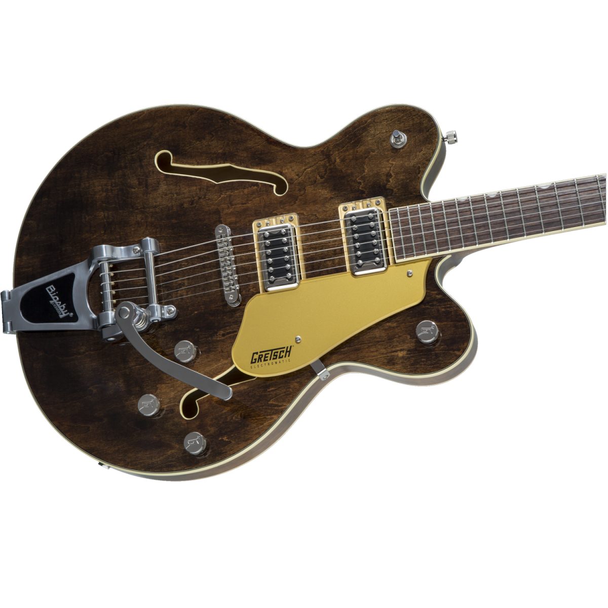Gretsch - G5622T Electromatic Center Block Double-Cut with Bigsby - Laurel Fingerboard - Single Barrel Burst ard - Single Barrel Burst-2508300593-front2