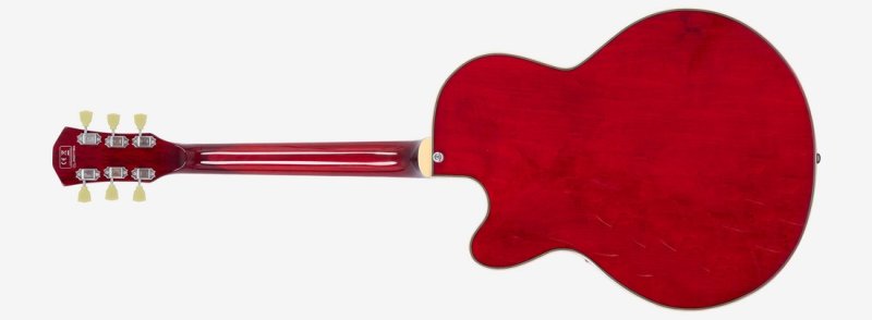 Sire - Larry Carlton Hollowbody Electric Guitar, See Through Red #H7F-STR