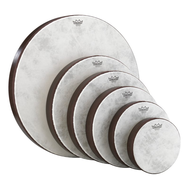 Remo - Frame Drums w/ Fiberskyn Heads 6-Pack 8 10 12 14 16 and 22" #HD-8500-06