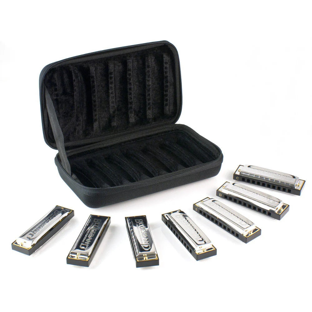 Hohner - 7 Pack Blues Band Harmonica #1501-7